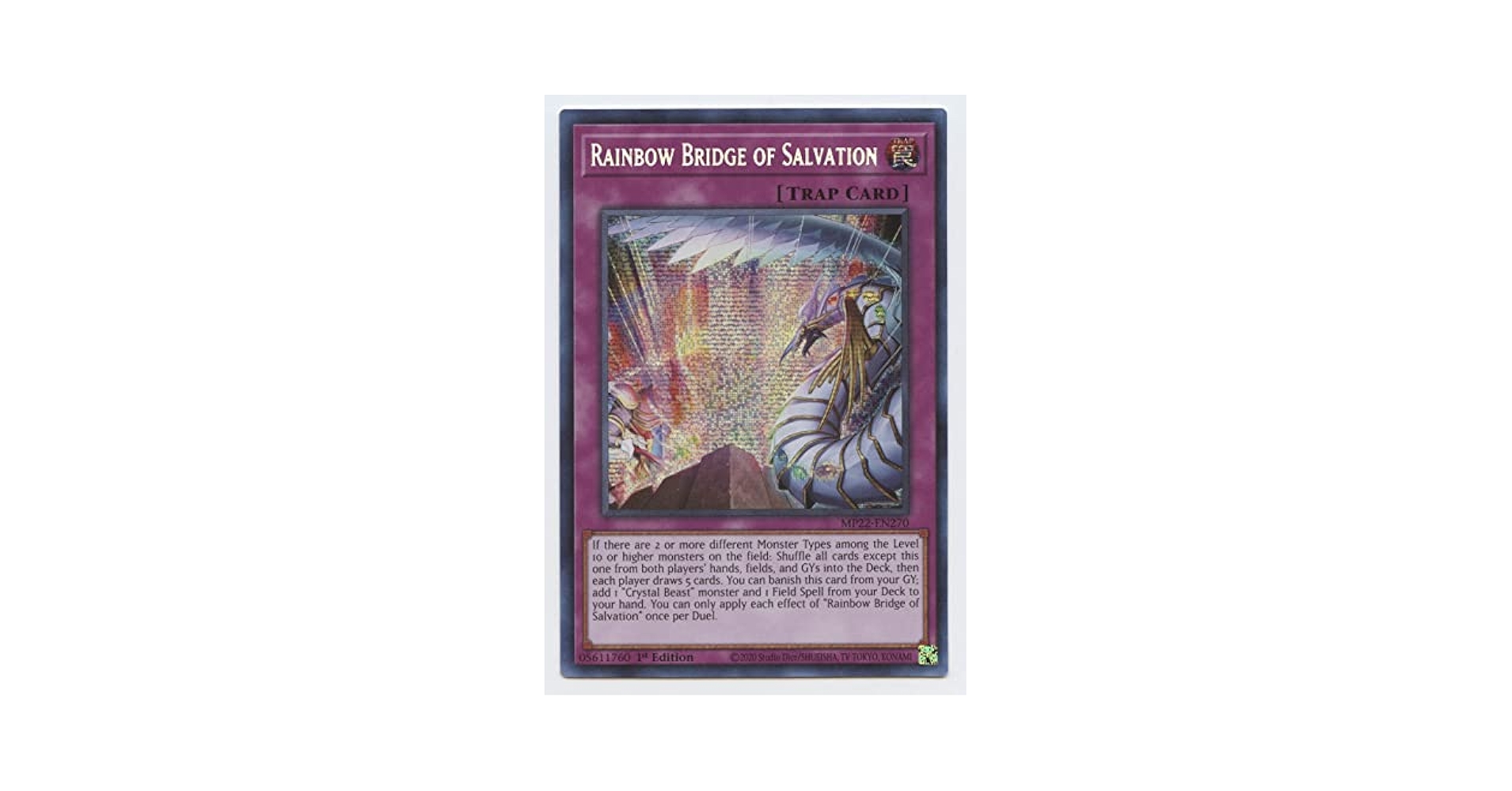 (未使用･未開封品)Rainbow Bridge [DVD] [Import] 🔥Yugioh MP22-EN270 Rainbow Bridge of Salvation PRISMATIC